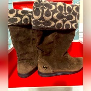 Coach Suede Boots
